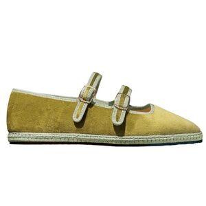 Viani Milano x Lilly Sisto Pistachio Double Mary Jane Friulane size 39